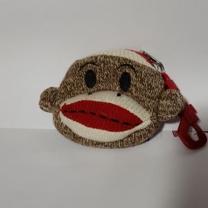 Sock Monkey Coin Purse